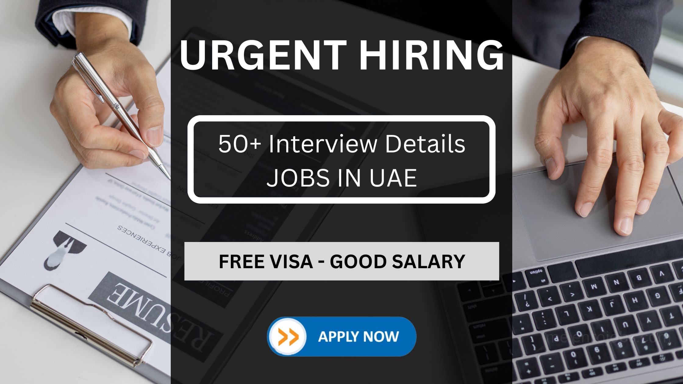 50 Latest Interview Details Job Vacancies All Over UAE