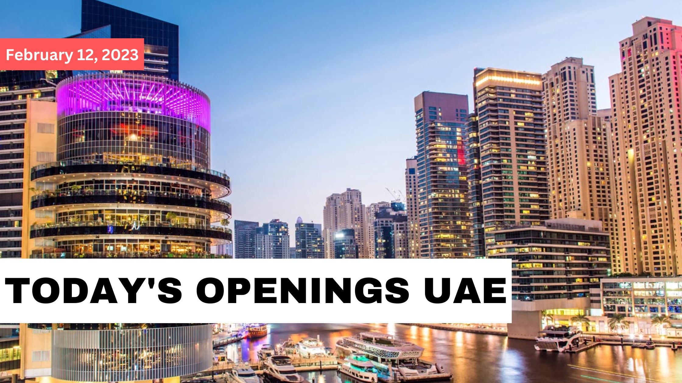 Job Openings In Dubai UAE 