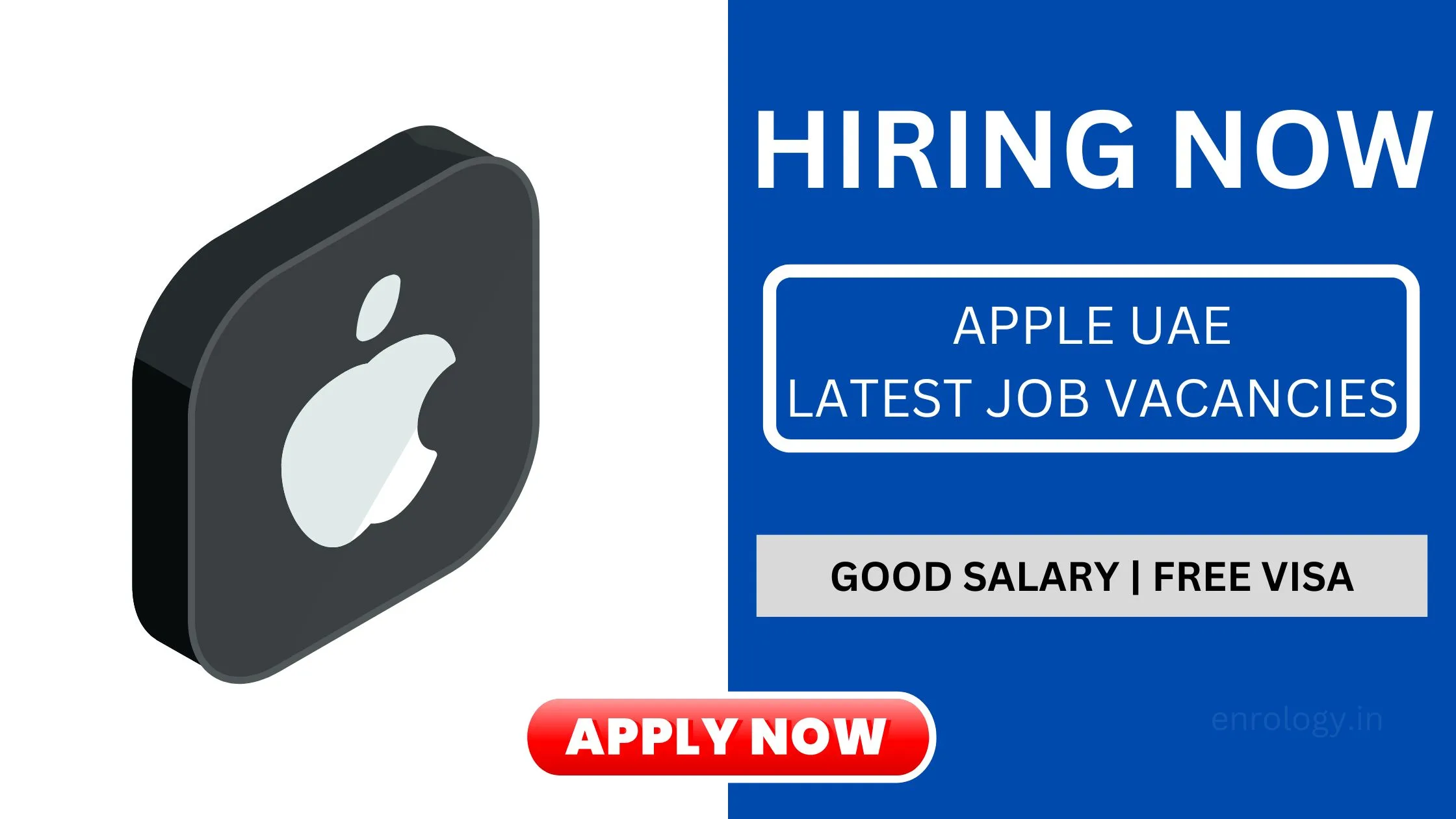 Apple Announces Multiple Job Opportunities in Dubai with Salary upto 13000 Dirhams