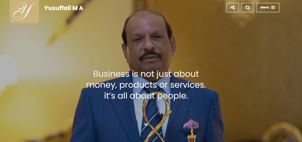 M. A. Yusuff Ali is a UAE-based Indian businessman and billionaire