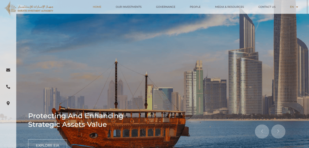 Website of EIA